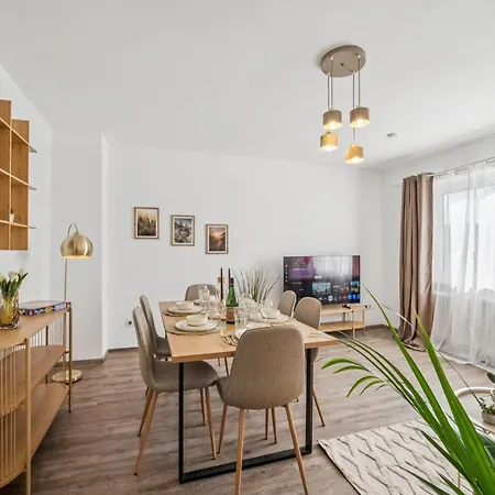 아파트 Zentrales Helles Apartment, Kueche, Parkplatz
