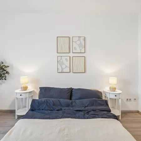 Appartement Zentrales Helles Apartment, Kueche, Parkplatz